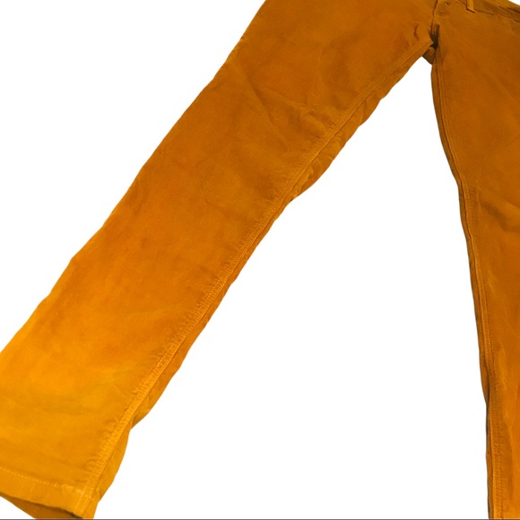 Design Lab | Woman’s Spring St Skinny Mustard Ombré Corduroys Size 25 - Picture 9 of 15